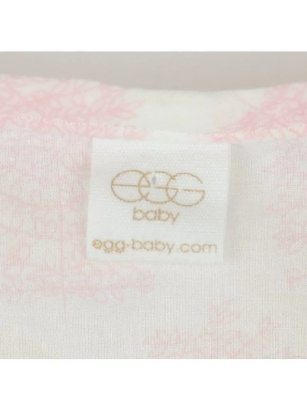 Egg Baby Infant 3-6 Months White Pink Tree Print Button Up Ruffle Sleeve Blouse